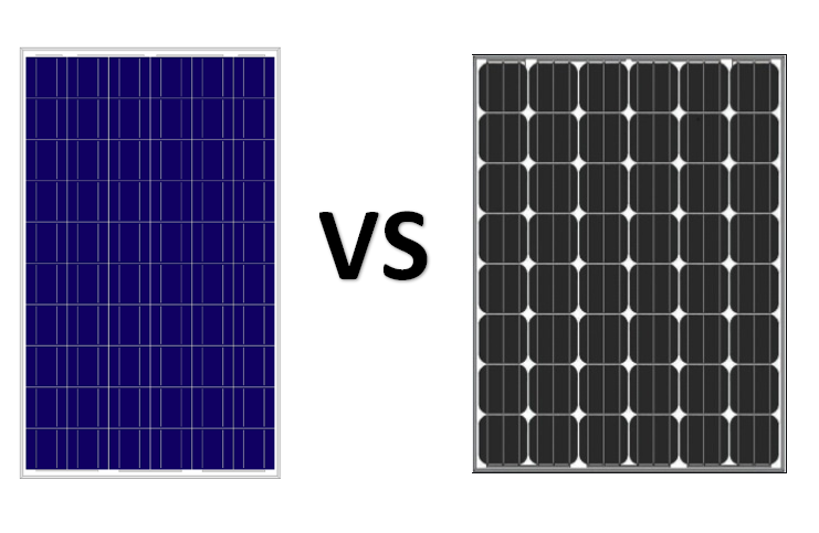 Монокристаллическая (черная) солнечная панель VS поликристаллическая (синяя) солнечная панель ： Что лучше?